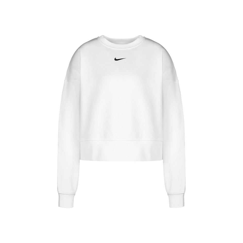 Hanorac Nike W NSW ESSNTL CLCTN FLC OS CRW L Alb Femei photo 1