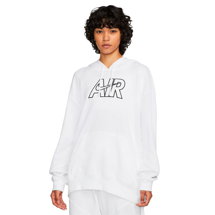 Толстовка Nike W NSW AIR FLC HOODIE XL Белый Женский photo 2