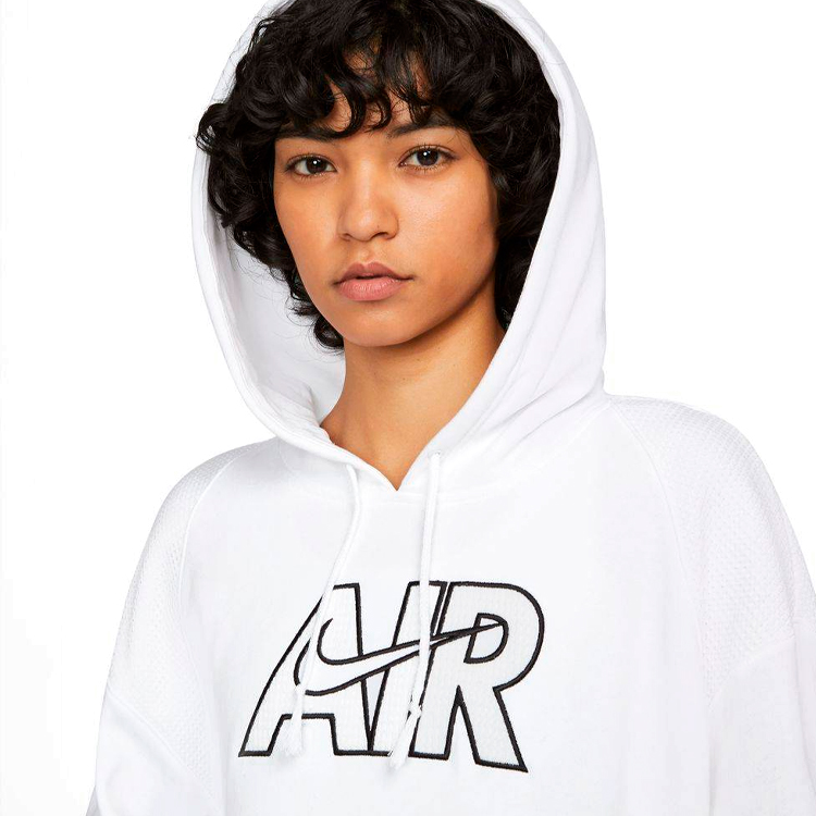 Толстовка Nike W NSW AIR FLC HOODIE XL Белый Женский photo 5