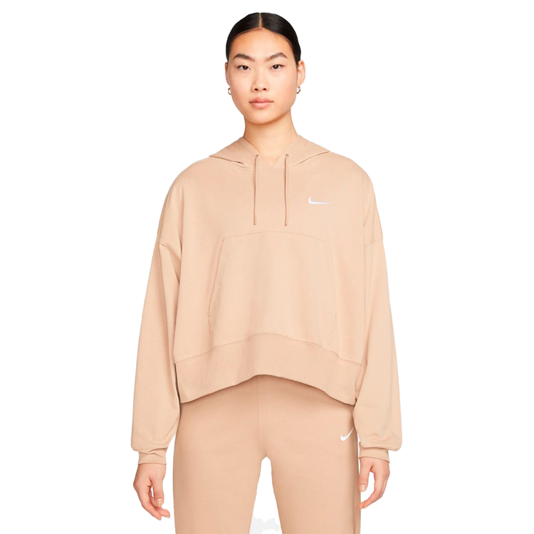 Hanorac Nike W NSW JRSY OS PO HOODIE S Portocaliu Femei photo 2