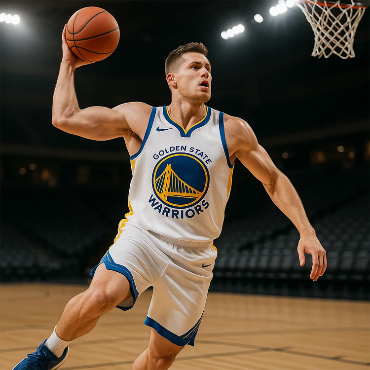 Maiou Nike GSW MNK DF SWGMN JSY ASC photo 4