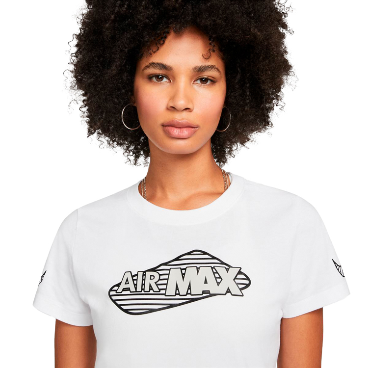 Футболка Nike W NSW TEE SS AIR MAX DAY XS Белый Женский photo 4