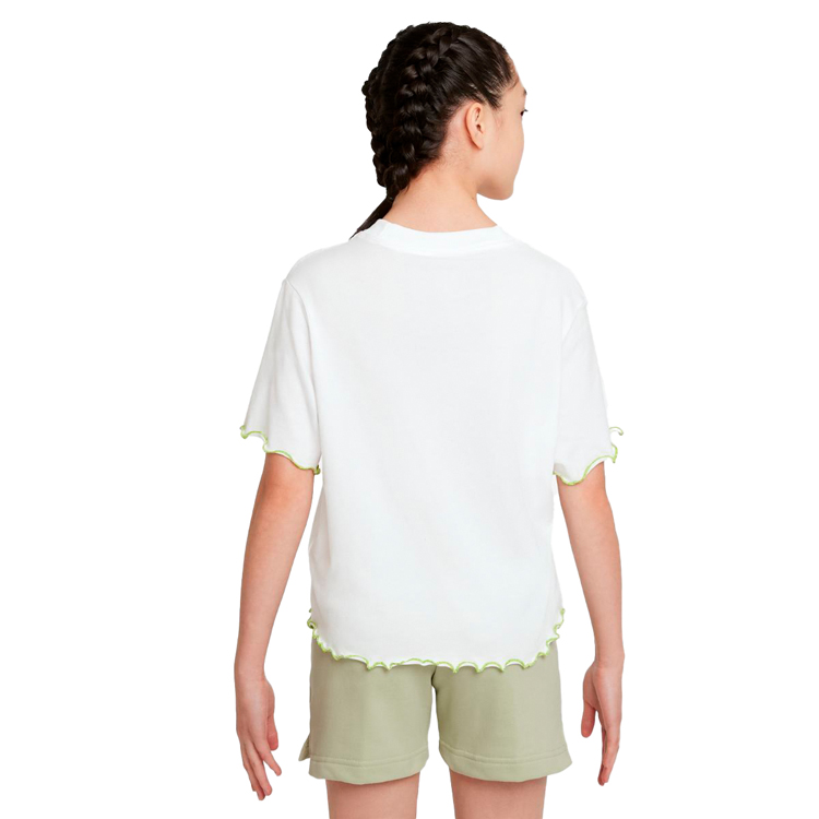 Футболка Nike G NK DF TEE ICON CLASH BOXY FR / Женский / XS / Белый photo 2
