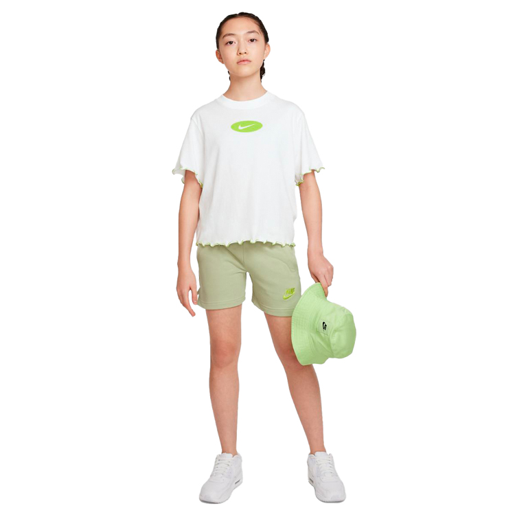 Футболка Nike G NK DF TEE ICON CLASH BOXY FR / Женский / XS / Белый photo 3