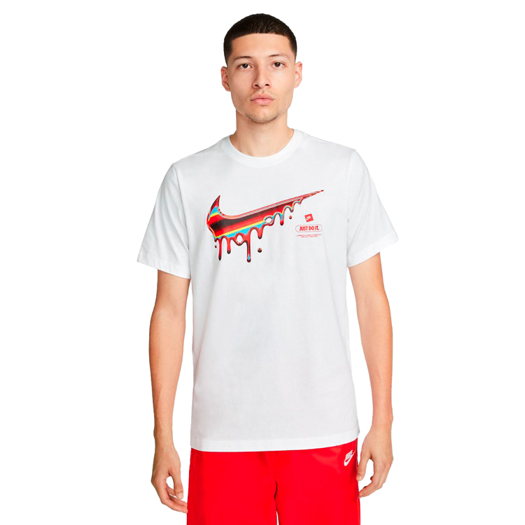 Футболка мужская Nike M NSW TEE HEATWAVE HBR XS Белый photo 2