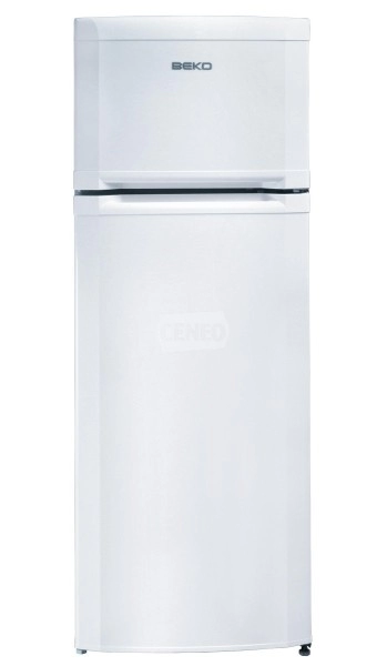 Frigider cu congelator sus Beko DSA25000, 231 l, 145 cm, A, Alb