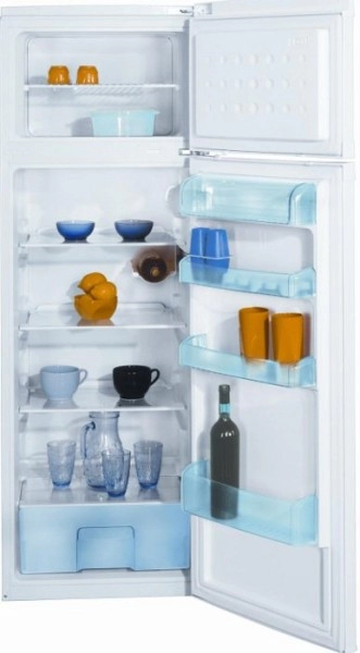 Холодильник с верхней морозильной камерой Beko DSA28000, 259 л, 150 см, A, Белый