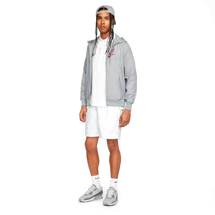 Шорты мужские Nike M NSW REPEAT WVN SHORT FLOW PR L Белый photo 2
