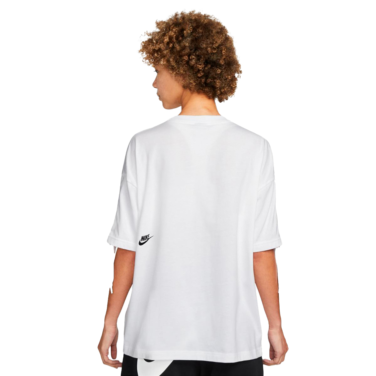 Tricou Nike W NSW SS TOP DNC L Alb Femei photo 4