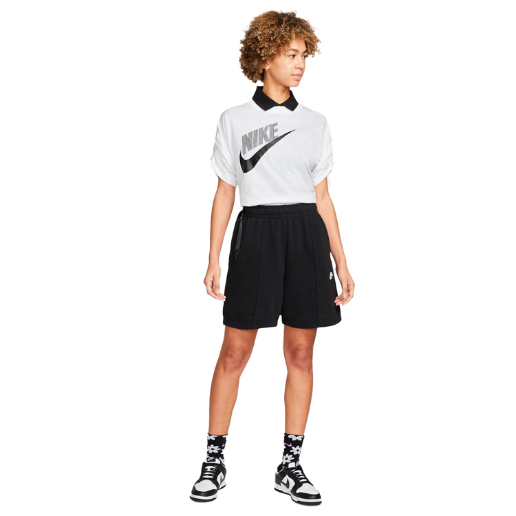 Tricou Nike W NSW SS TOP DNC L Alb Femei photo 5