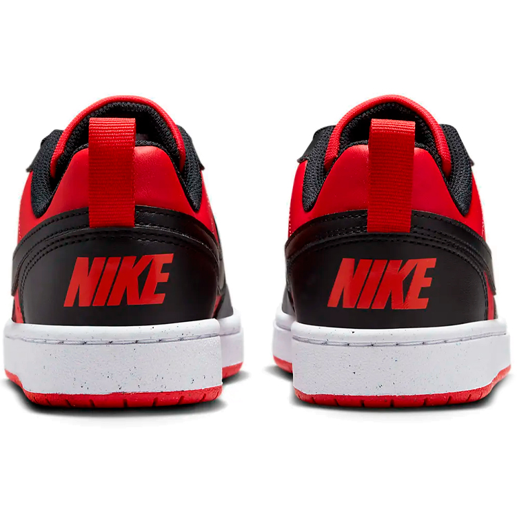 Кроссовки Nike COURT BOROUGH LOW RECRAFT (GS) / Мужской / 37.5 / Красный/Черный photo 4