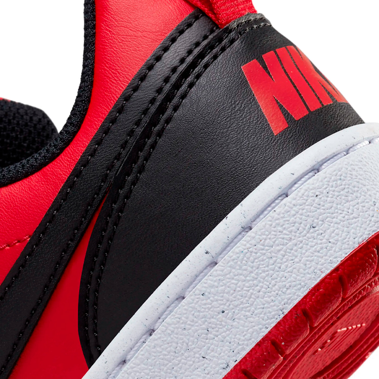 Кроссовки Nike COURT BOROUGH LOW RECRAFT (GS) / Мужской / 37.5 / Красный/Черный photo 5