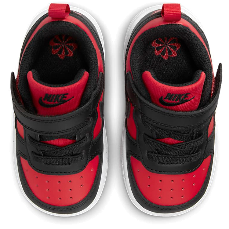 Кроссовки Nike COURT BOROUGH LOW RECRAFT (TD) / Мужской / 23 / Черный/Красный photo 3