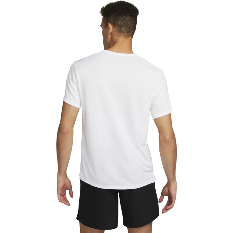 Tricou bărbătesc Nike M NK DF UV MILER SS XS Alb photo 3