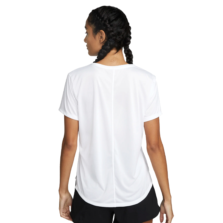 Tricou Nike W NK ONE DF SWSH HBR SS / Femei / L / Alb photo 4