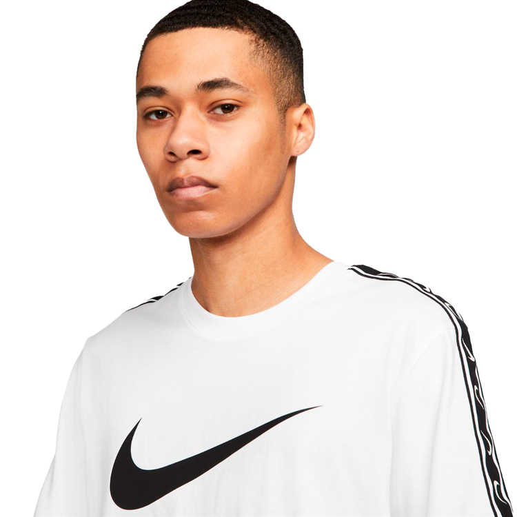 Футболка мужская Nike M NSW REPEAT SW SS TEE M Белый photo 3