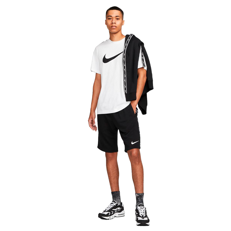 Футболка мужская Nike M NSW REPEAT SW SS TEE M Белый photo 5