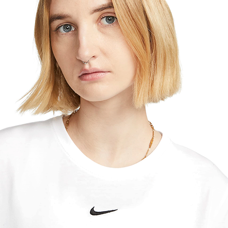 Tricou Nike W NSW TEE ESSNTL CREW LBR XS Alb Femei photo 2