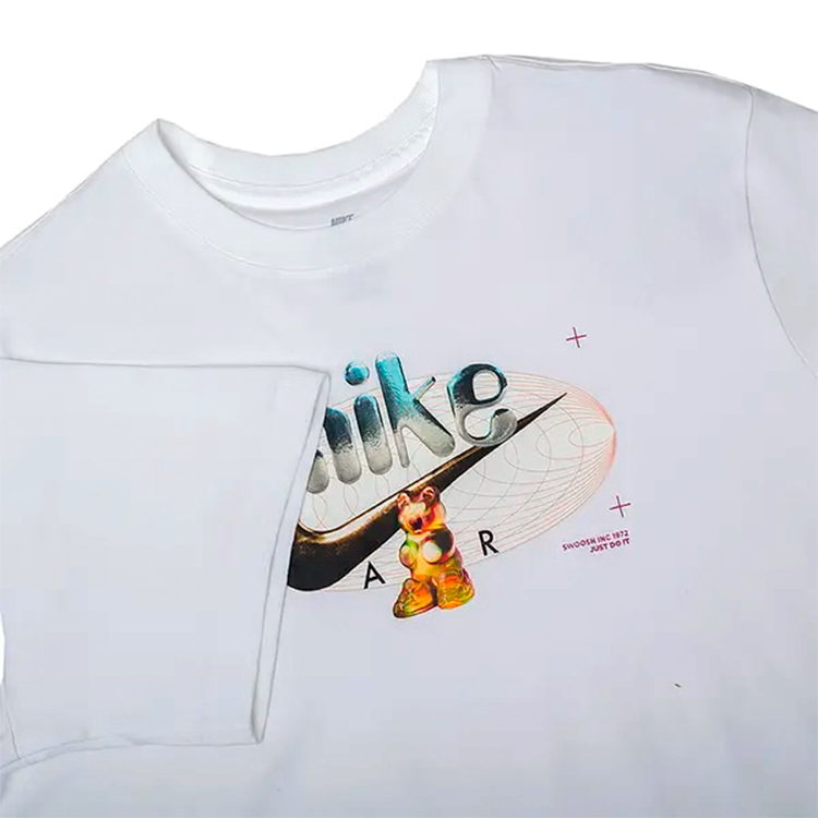 Tricou Nike W NSW TEE OC 2 SS BOXY / Femei / S / Alb photo 2