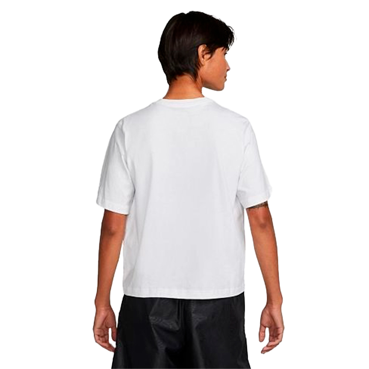 Tricou Nike W NSW TEE OC 2 SS BOXY / Femei / S / Alb photo 3
