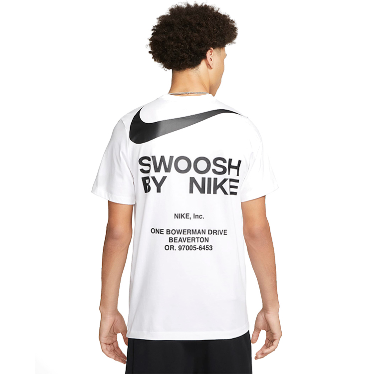 Футболка мужская Nike M NSW TEE BIG SWOOSH 2XL Белый photo 2