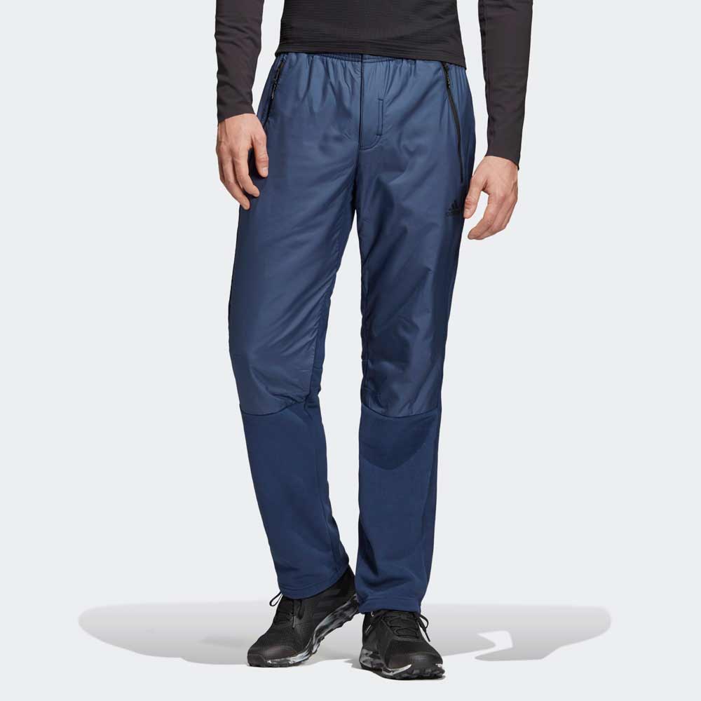 Брюки Adidas Windfleece P S Синий Мужской photo 2
