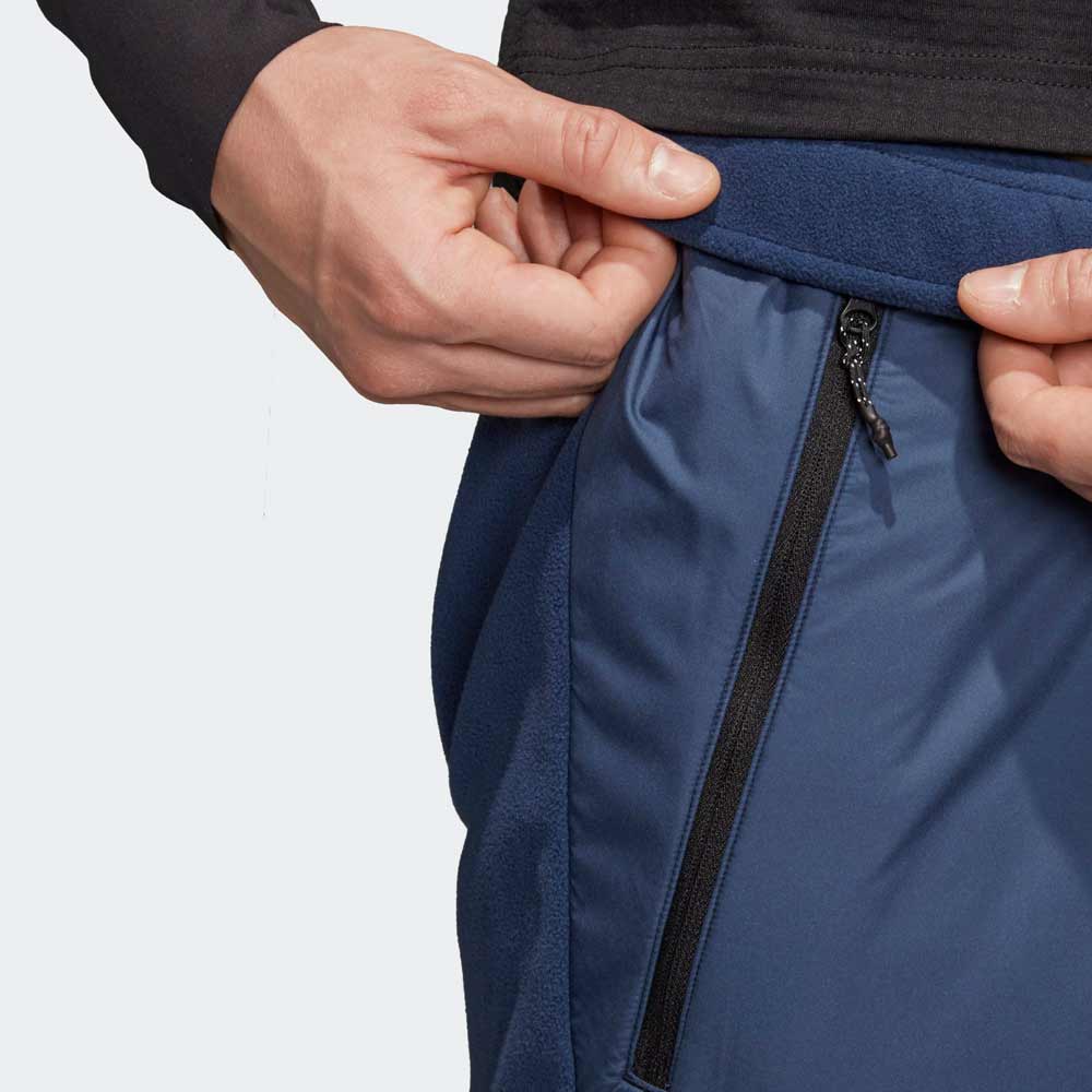 Брюки Adidas Windfleece P S Синий Мужской photo 3