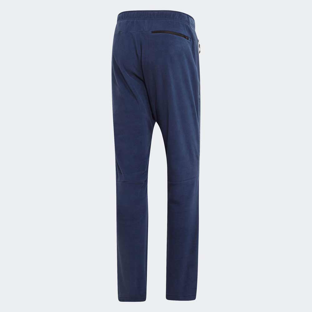 Брюки Adidas Windfleece P S Синий Мужской photo 4