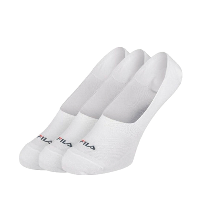 Носки Унисекс Fila UW GHOST SILICONE HEEL INSIDE 3 PACK 35-38 Белый photo 2
