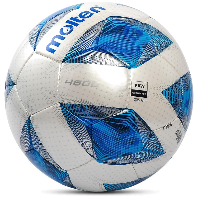 Minge fotbal Molten F5A5000 / Marimea 5 / Albastru-alb photo 2