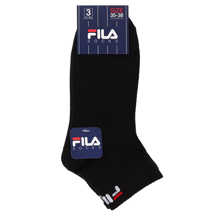 Носки Унисекс Fila UW socks 35-38 Черный photo 2