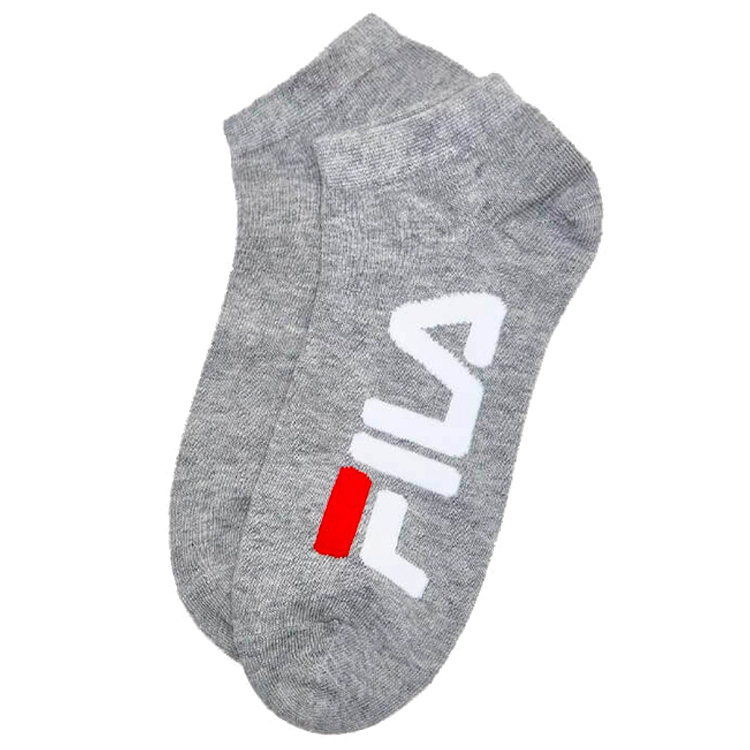 Носки Унисекс Fila UW INVISIBLE URBAN SOCKS 2 PACK 35-38 Серый photo 3