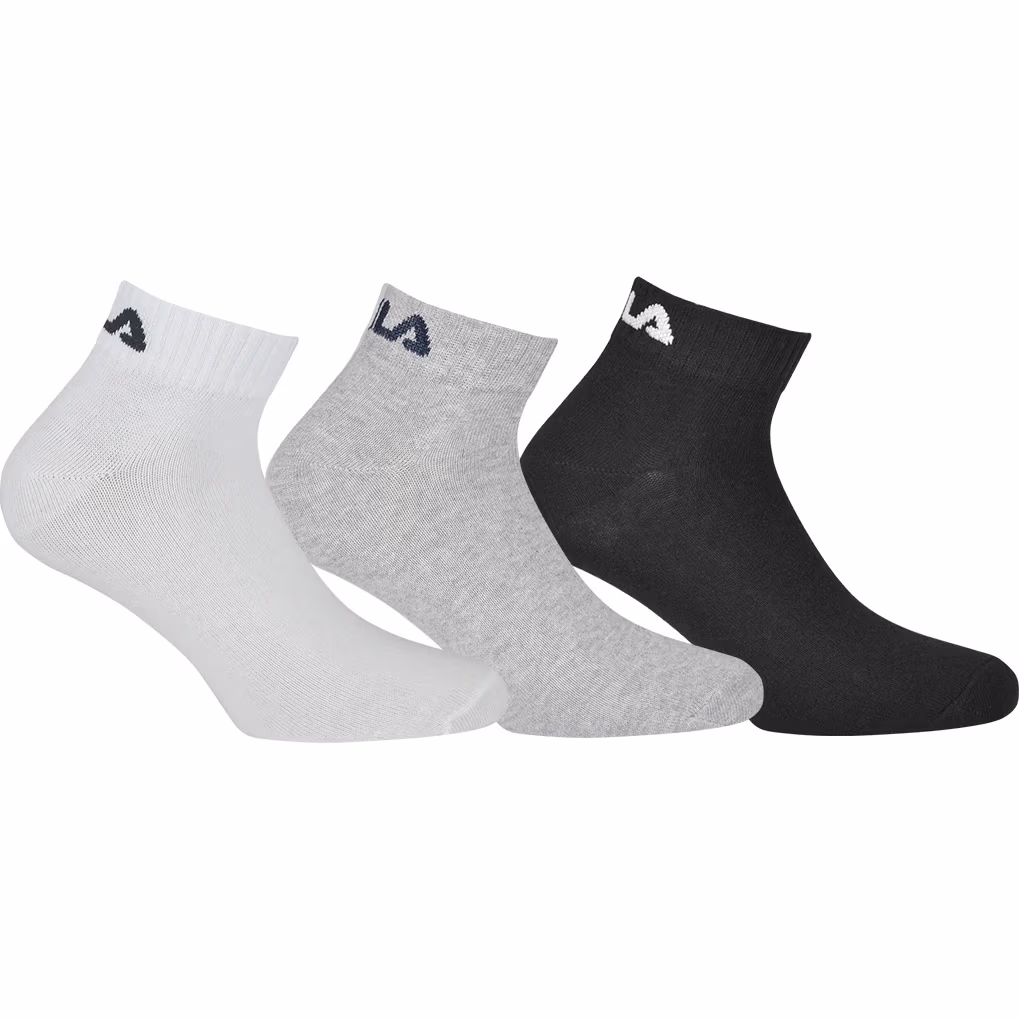 Sosete Fila UW QUARTER PLAIN SOCKS 3 PACK