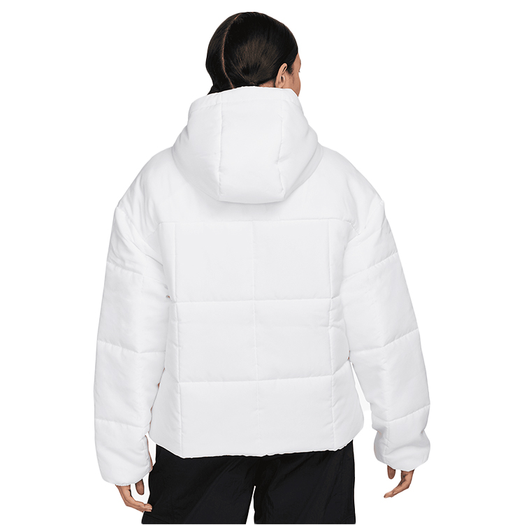Scurta Nike W NSW ESSTL THRMR CLSC PUFFER L alb Femei photo 7