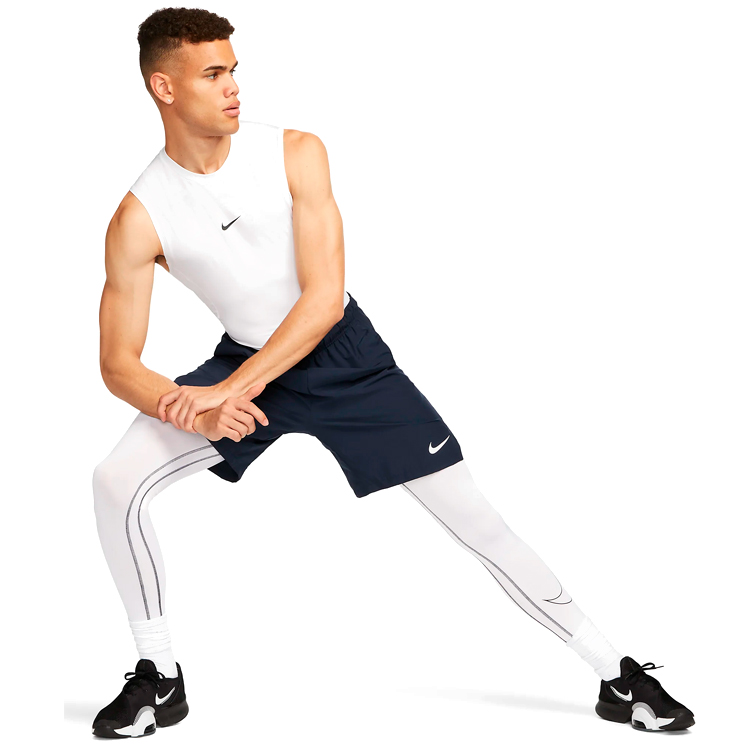Maiou pt Barbati Nike M NP DF TOP SL TIGHT S Alb photo 5