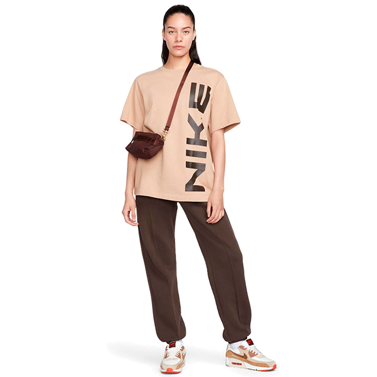 Tricou Nike W NSW TEE AIR M Bej Femei photo 3