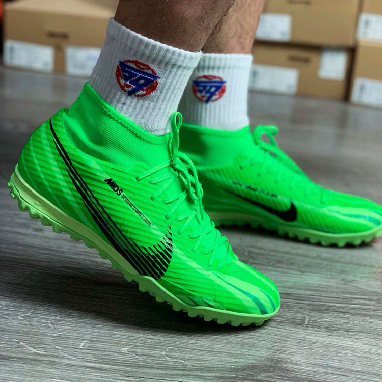 Бутсы Nike ZOOM SUPERFLY 9 ACADEMY MDS TF / Мужской / 44.5 / Зеленый photo 4