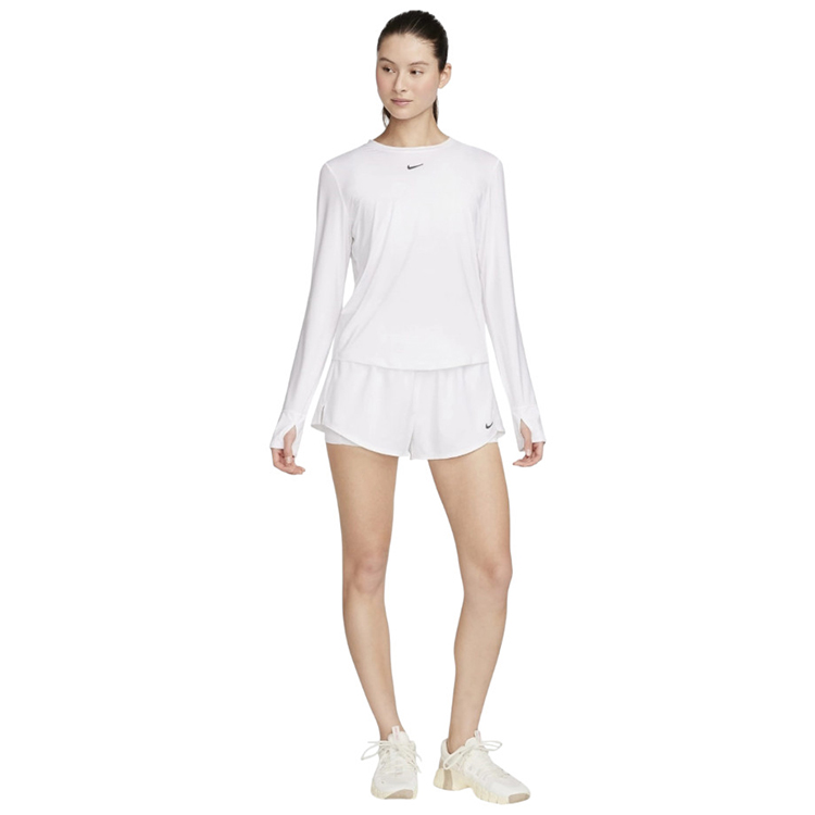 Hanorac Nike W NK ONE CLASSIC DF LS TOP / Femei / XL / Alb photo 1 Hanorac Nike W NK ONE CLASSIC DF LS TOP / Femei / XL / Alb photo 1
