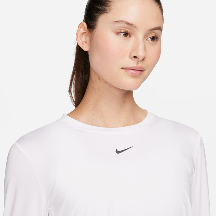 Hanorac Nike W NK ONE CLASSIC DF LS TOP / Femei / XL / Alb photo 2