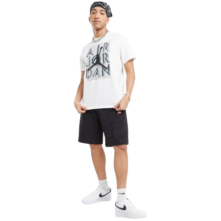 Футболка мужская Nike M J BRAND JM STACK SS CREW XS Белый photo 5