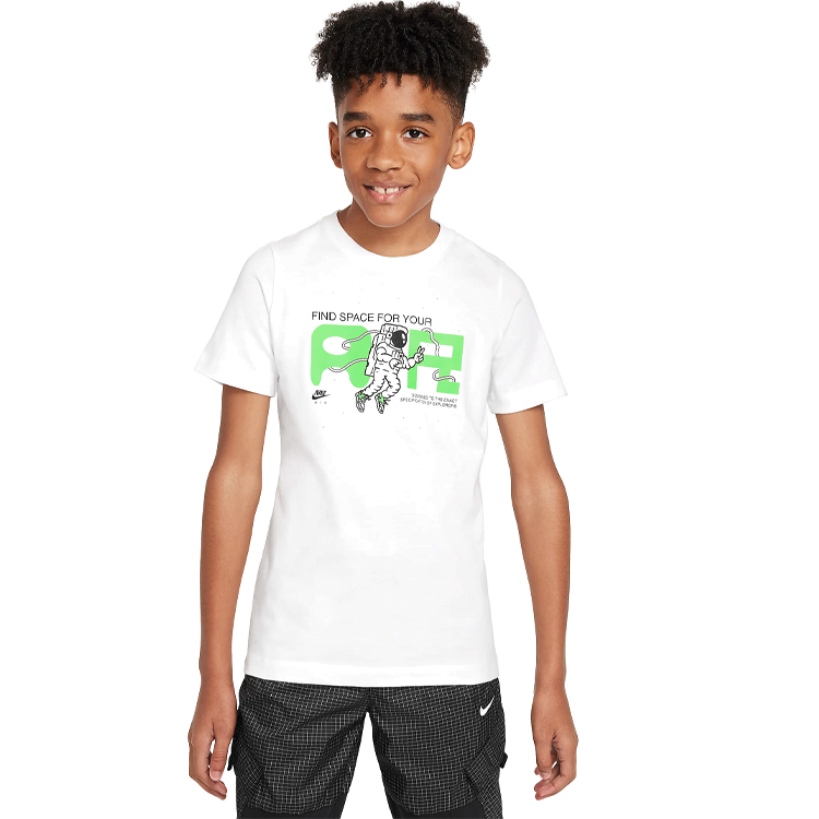 Футболка Nike K NSW TEE AIR 1 / Мужской / XL / Белый photo 3