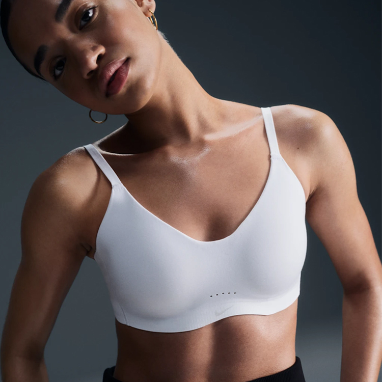 Спортивное бра Nike W NK ALATE MINIMALIST LS BRA photo 4