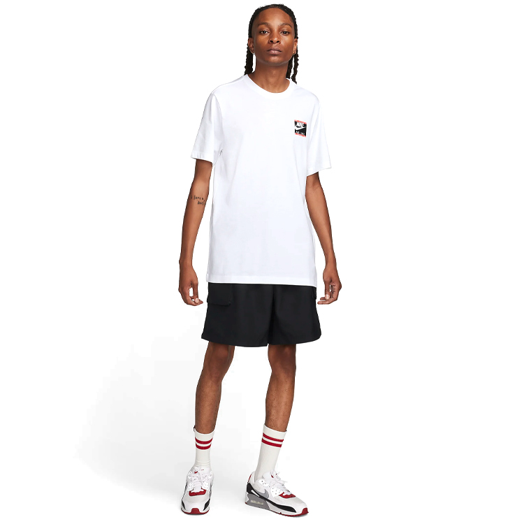 Футболка мужская Nike U NSW TEE AM DAY LBR AIR XL Белый photo 2