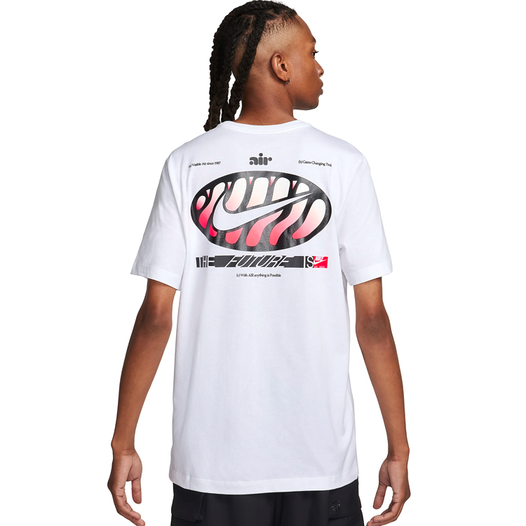 Футболка мужская Nike U NSW TEE AM DAY LBR AIR XL Белый photo 5