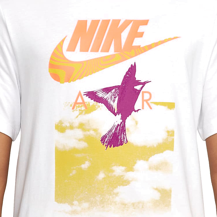 Tricou bărbătesc Nike U NSW TEE BRANDRIFF IN AIR M Alb photo 2
