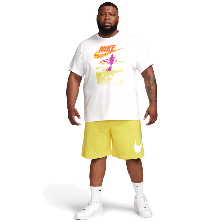 Tricou bărbătesc Nike U NSW TEE BRANDRIFF IN AIR M Alb photo 5
