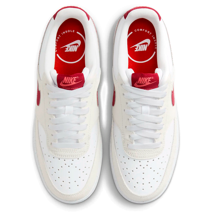 Кроссовки Nike W COURT VISION LO / Женский / 40.5 / Белый photo 4