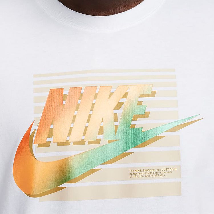 Футболка мужская Nike M NSW TEE 6MO FUTURA XL Белый photo 3