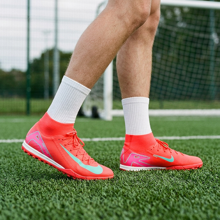 Бутсы Nike ZM SUPERFLY 10 ACADEMY TF / Мужской / 44 / Коралловый photo 6