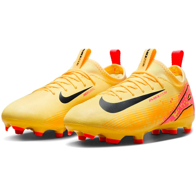 Бутсы Nike JR ZOOM VAPOR 16 ACAD KM FG/MG / Мужской / 38 / Желтый photo 4